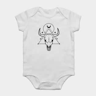 Cow Skull Baby Bodysuit